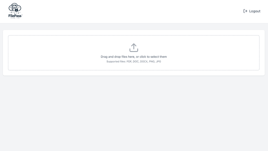 Image from project called: FilePass